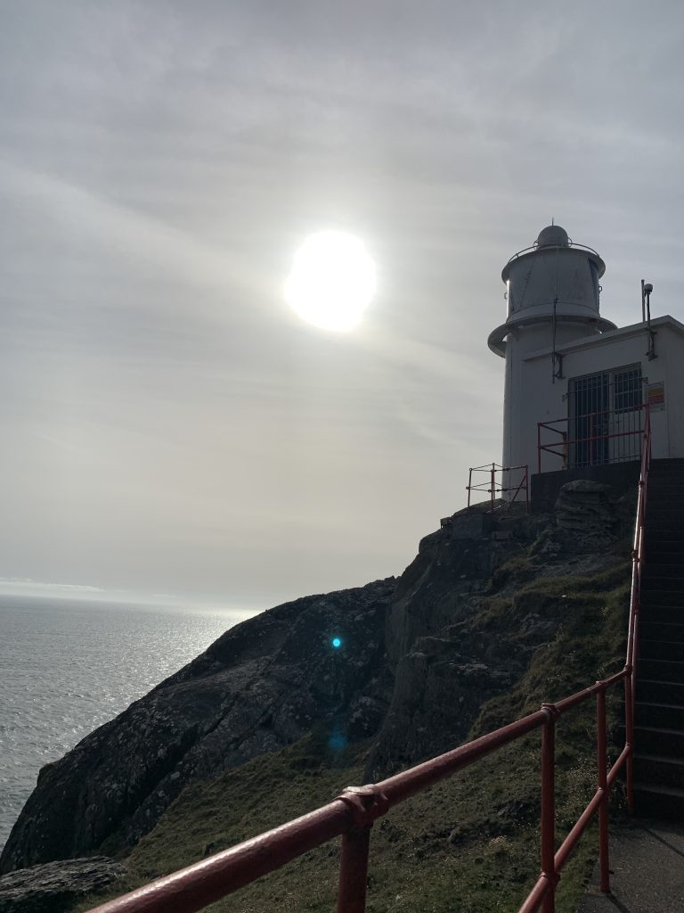 Hiking trail to the lighthouse on Sheep’s Head Peninsula, Ireland.”
